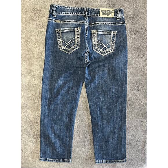 Rock & Roll Cowgirl Y2k Capri Jeans - Picture 4 of 7